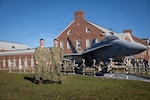 Ensign Zachary Melvin (left) and Ensign Samuel Melvin, brothers serving in the U.S. Navy, pose for a photo at Naval Aviation Schools Command onboard Naval Air Station Pensacola, in Pensacola, Fla. The Melvin brothers’ shared commitment to service highlights the Navy’s emphasis on family, teamwork, and professionalism across the fleet.