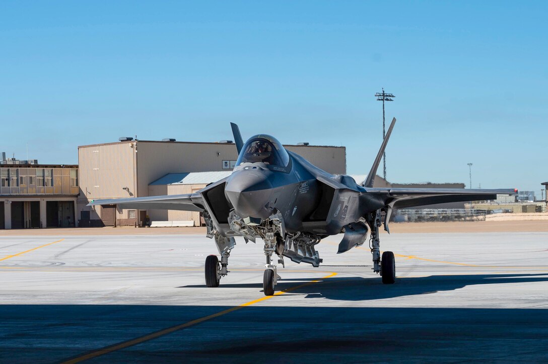 F-35A Lightning II at Hill Air Force Base
