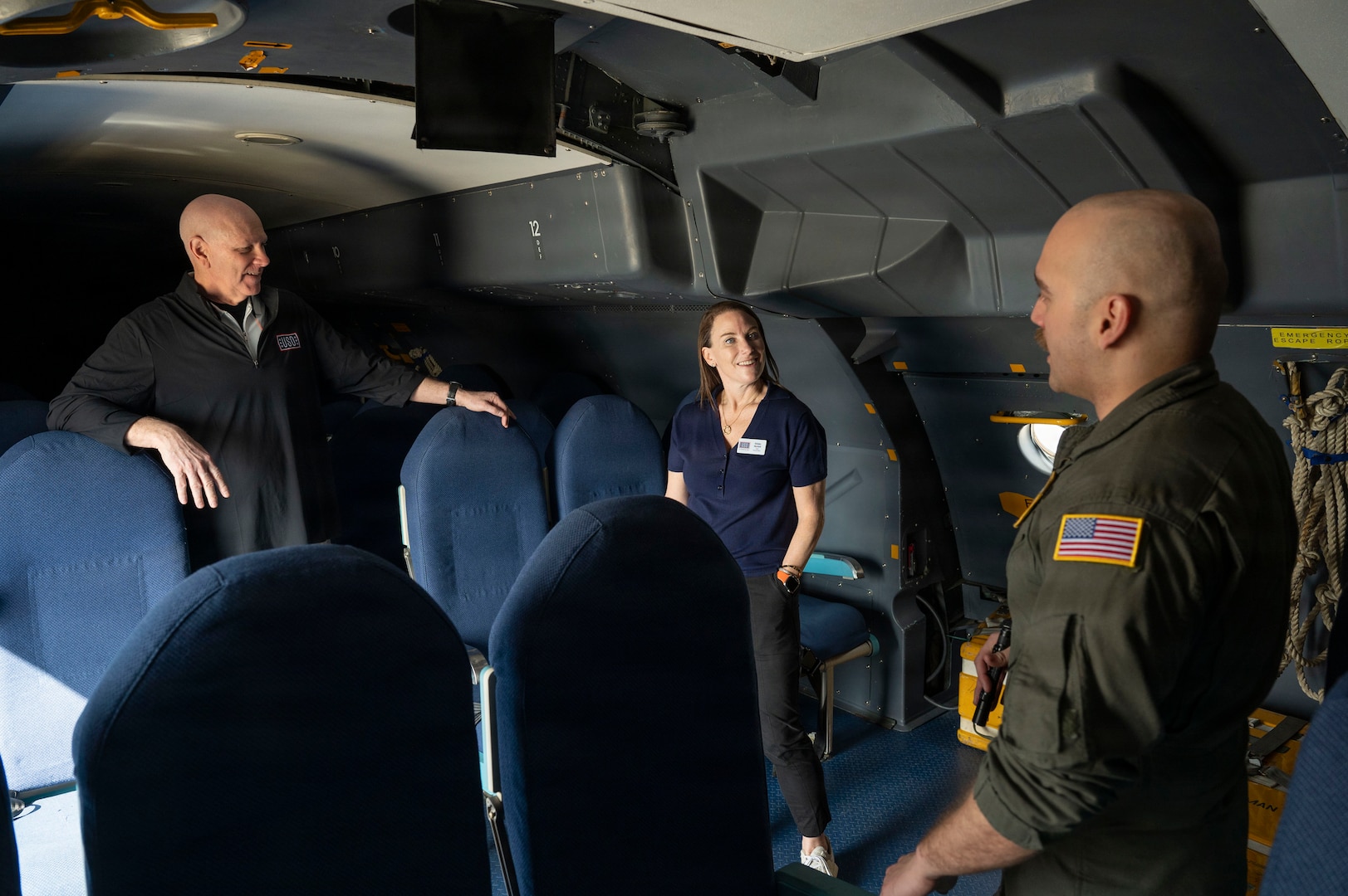 USO Governors Get Inside Look at Air Reserve Mission