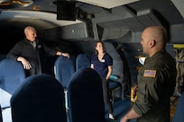 USO Governors Get Inside Look at Air Reserve Mission