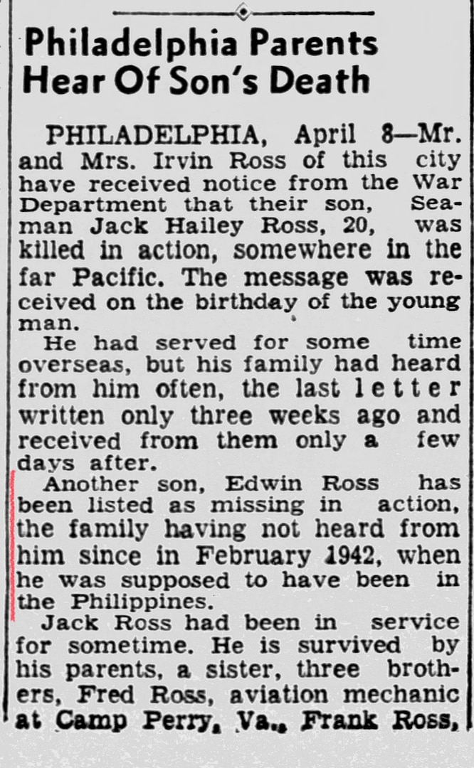 U.S. Army Tech5 Edwin E. Ross