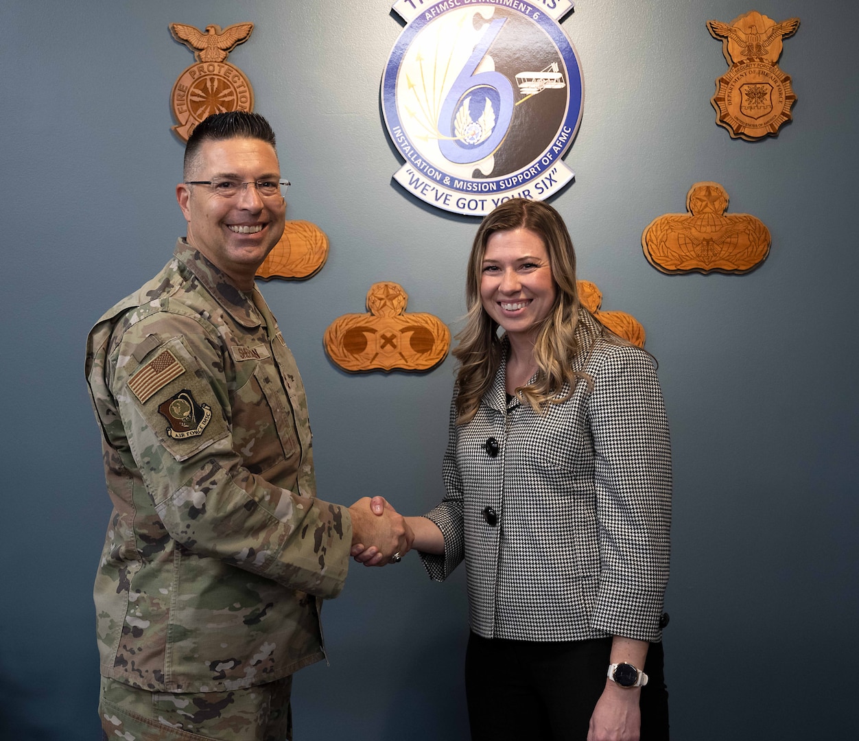 Commander coins Airman