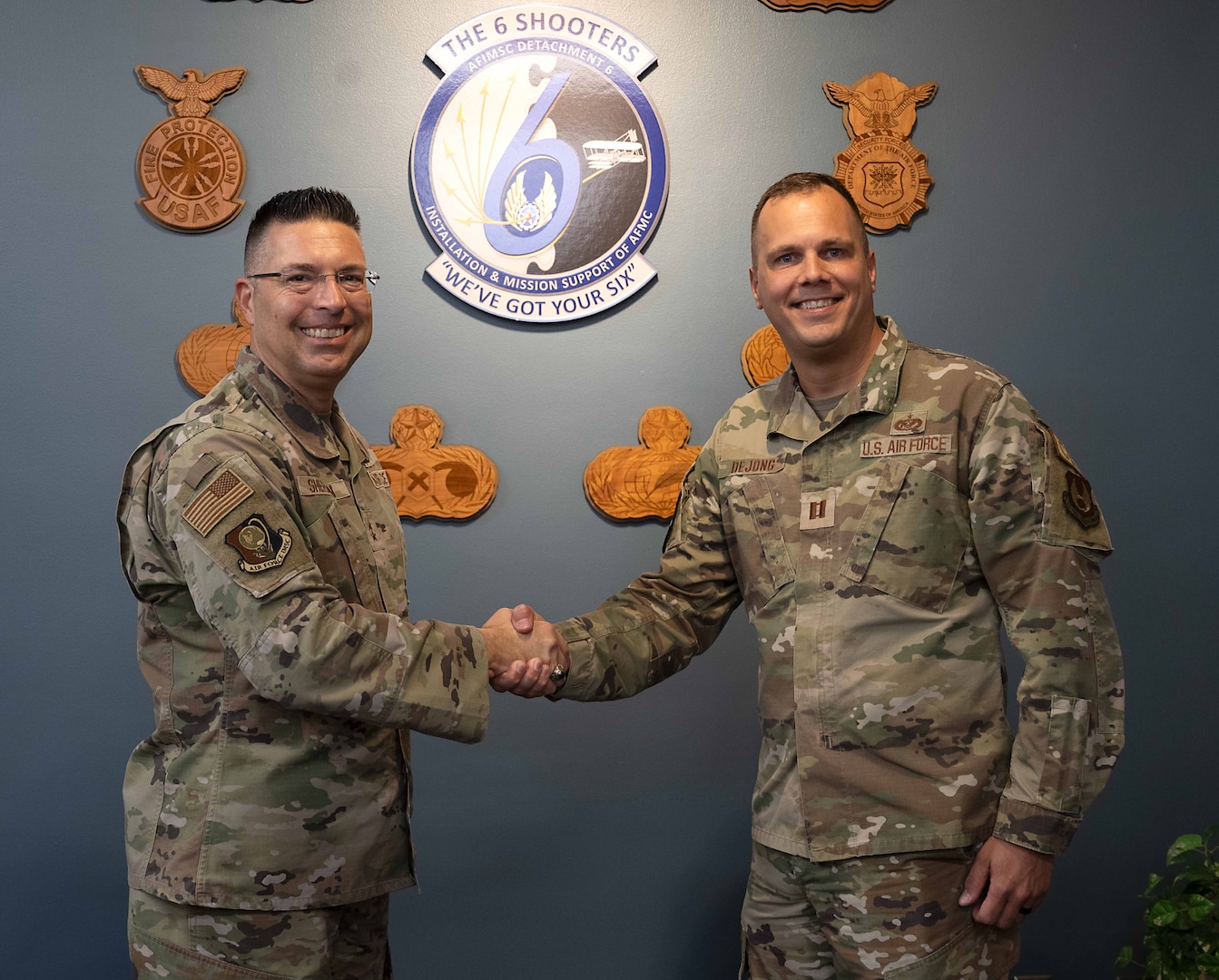 Commander coins Airman