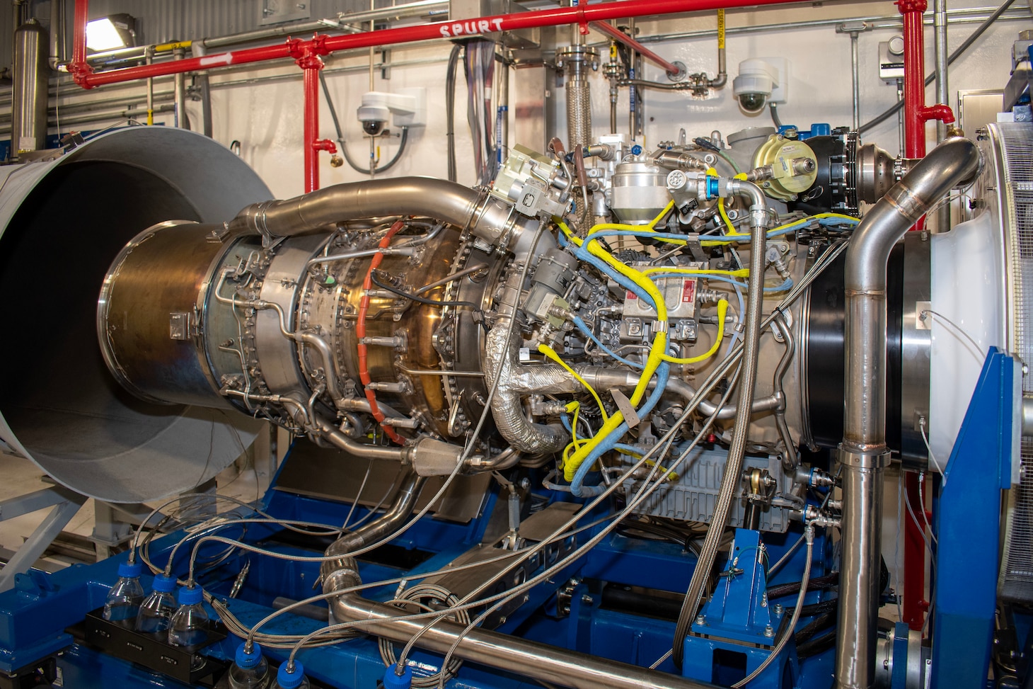 Fleet Readiness Center East (FRCE) inducted the first T408 turboshaft engine, which powers the Marine Corps CH-53K King Stallion, for maintenance Sept. 9. The induction marks the first of its kind to be inducted for depot-level maintenance.