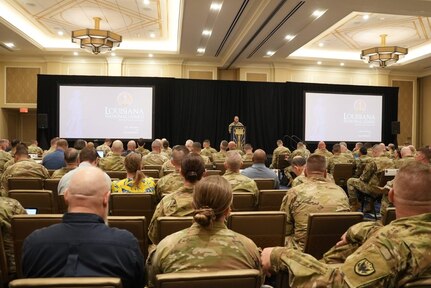Leaders and planners from across the National Guard gathered alongside industry partners, emergency management officials and subject-matter experts at the Emergency Response Workshop at the Higgins Hotel in New Orleans, March 31-April 2.