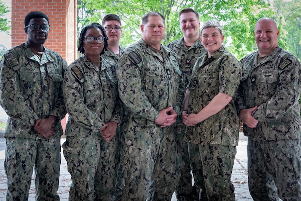 The NMRTC Cherry Point Preventive Medicine team ensures the safety and health of service members, civilians and visitors aboard Marine Corps Air Station Cherry Point.  They often visit locations on the base to conduct health inspections and mosquito monitoring.