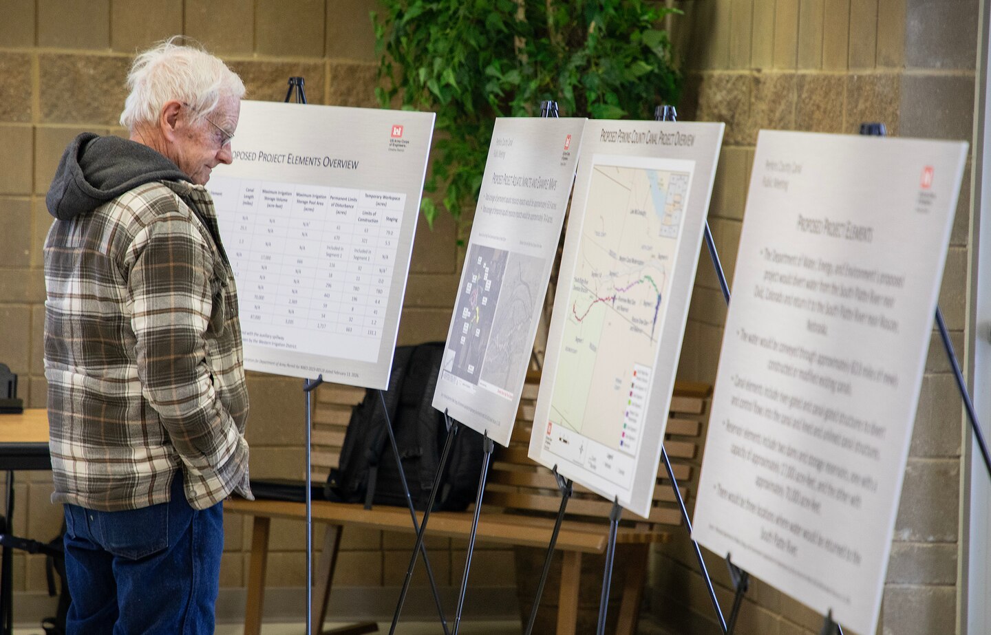 A photo from a public meeting