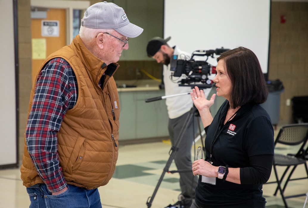 A photo from a public meeting