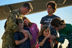 Airmen welcomed home by loved ones