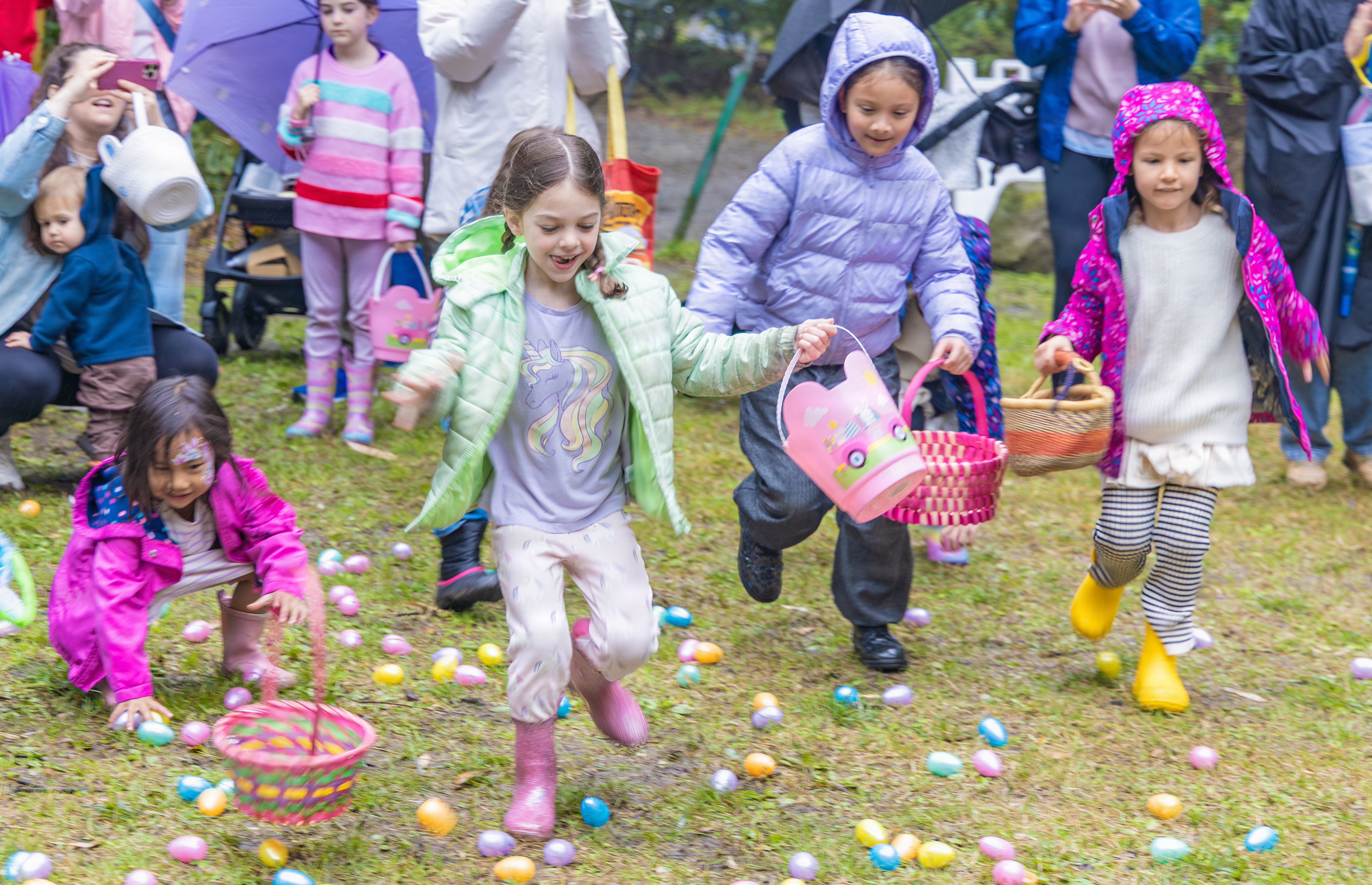 ZUSHI, Japan (Apr. 4, 2026) — Families gather for EGG'stravaganza, a CFAY Morale, Welfare and Recreation (MWR) community event at West Valley Campgrounds April 4, 2026. Featuring egg hunts, crafts, face painting and refreshments, the event offered Commander, Fleet Activities Yokosuka families a chance to enjoy seasonal activities, outdoor recreation and community connection. Commander, Fleet Activities Yokosuka supports the Navy’s forward-deployed forces through essential installation services and quality-of-life programs for service members and families in Japan. (U.S. Navy photo by Sheryl Sullivan)