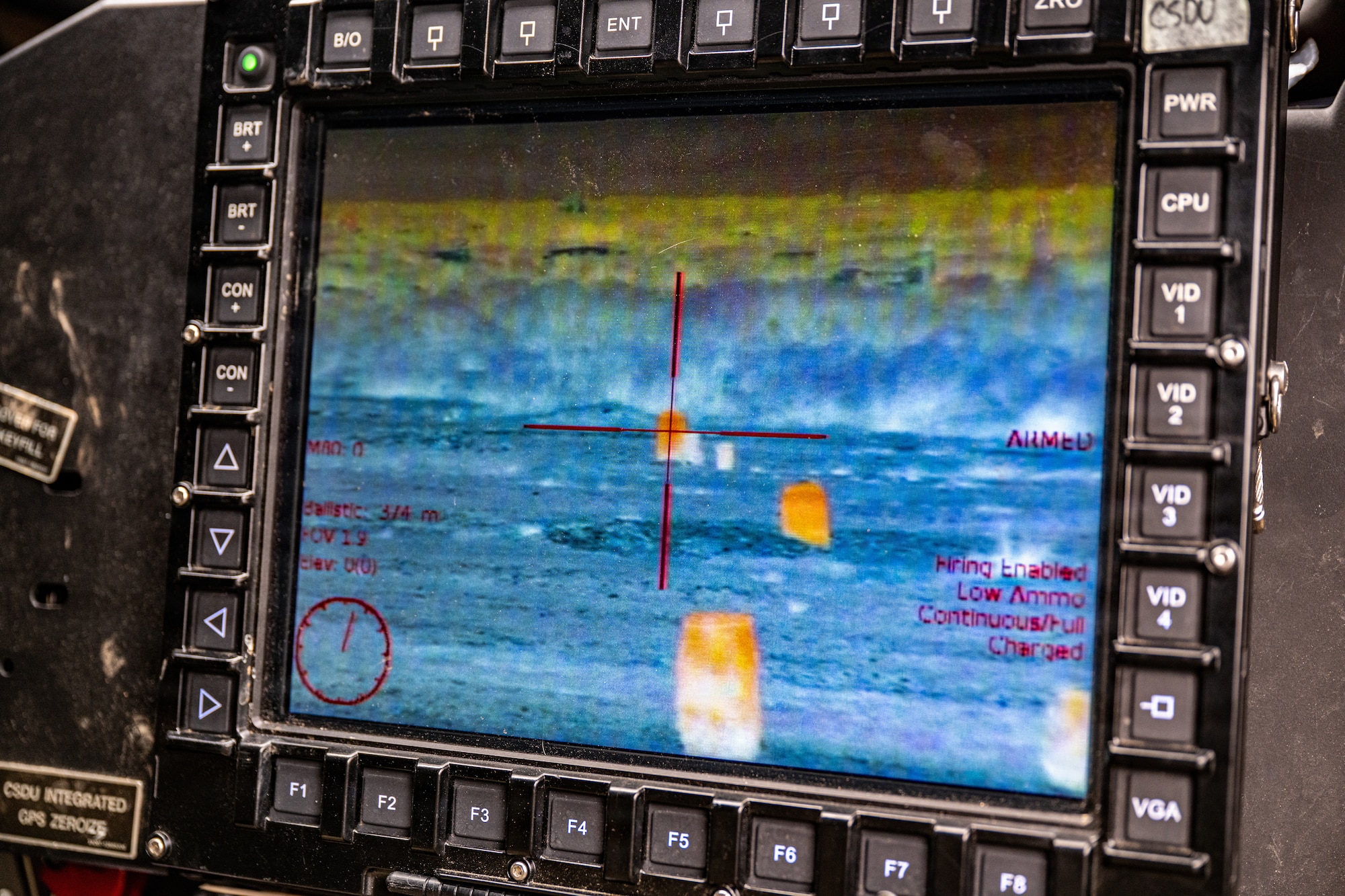 A CROWS system monitor.