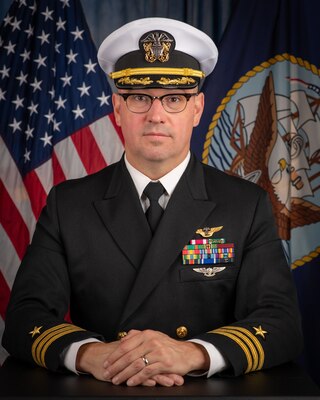 Heads shot of CDR Kevin Jack.