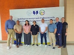 Soldiers from the Washington Army National Guard joined Thai partners for a week-long subject matter expert exchange at the Port of Laem Chabang and Sri Racha Hospital, March 2-9, 2026. Group photo at the Port of Laem Chabang, March 7, 2026. Courtesy photo.