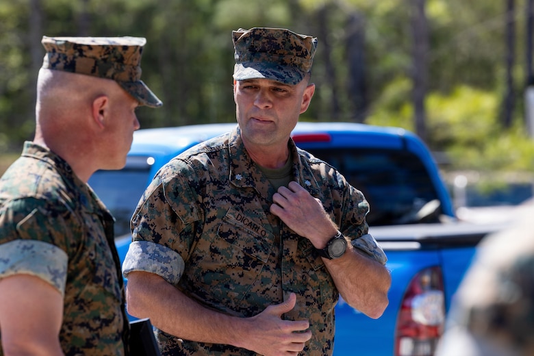 Gunnery Sgt. Philips Meritorious Promotion