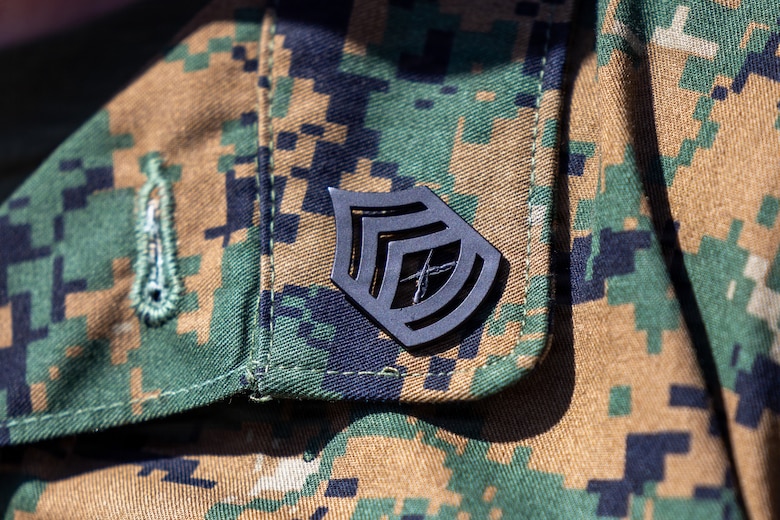 Gunnery Sgt. Philips Meritorious Promotion