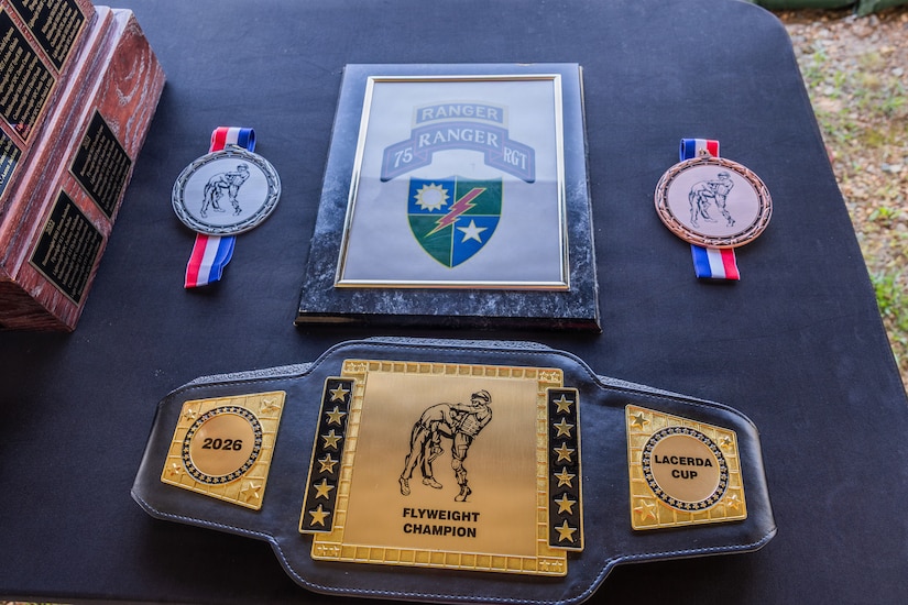 United States Army Reserve Command Combatives Team arrives at Fort Benning for Lacerda Cup