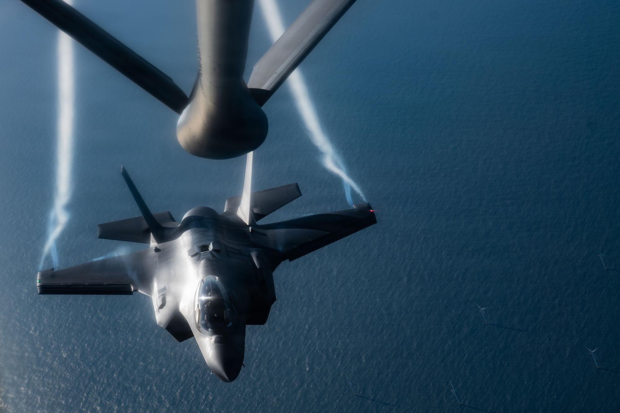 Aerial refueling extends the range and endurance of aircraft, enabling global operations and mission readiness.