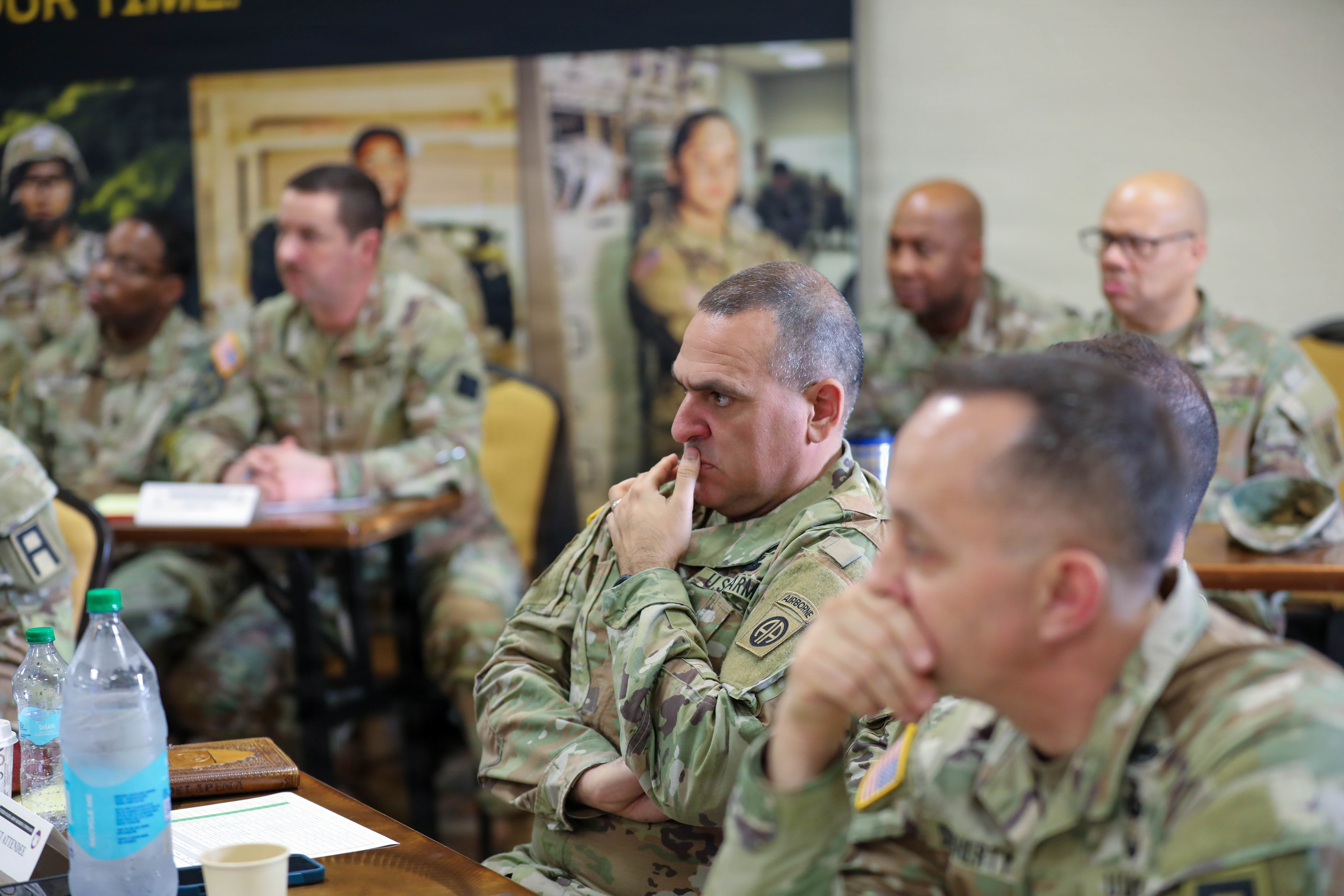 Army Reserve Senior Enlisted Council comes to 1st Mission Support ...