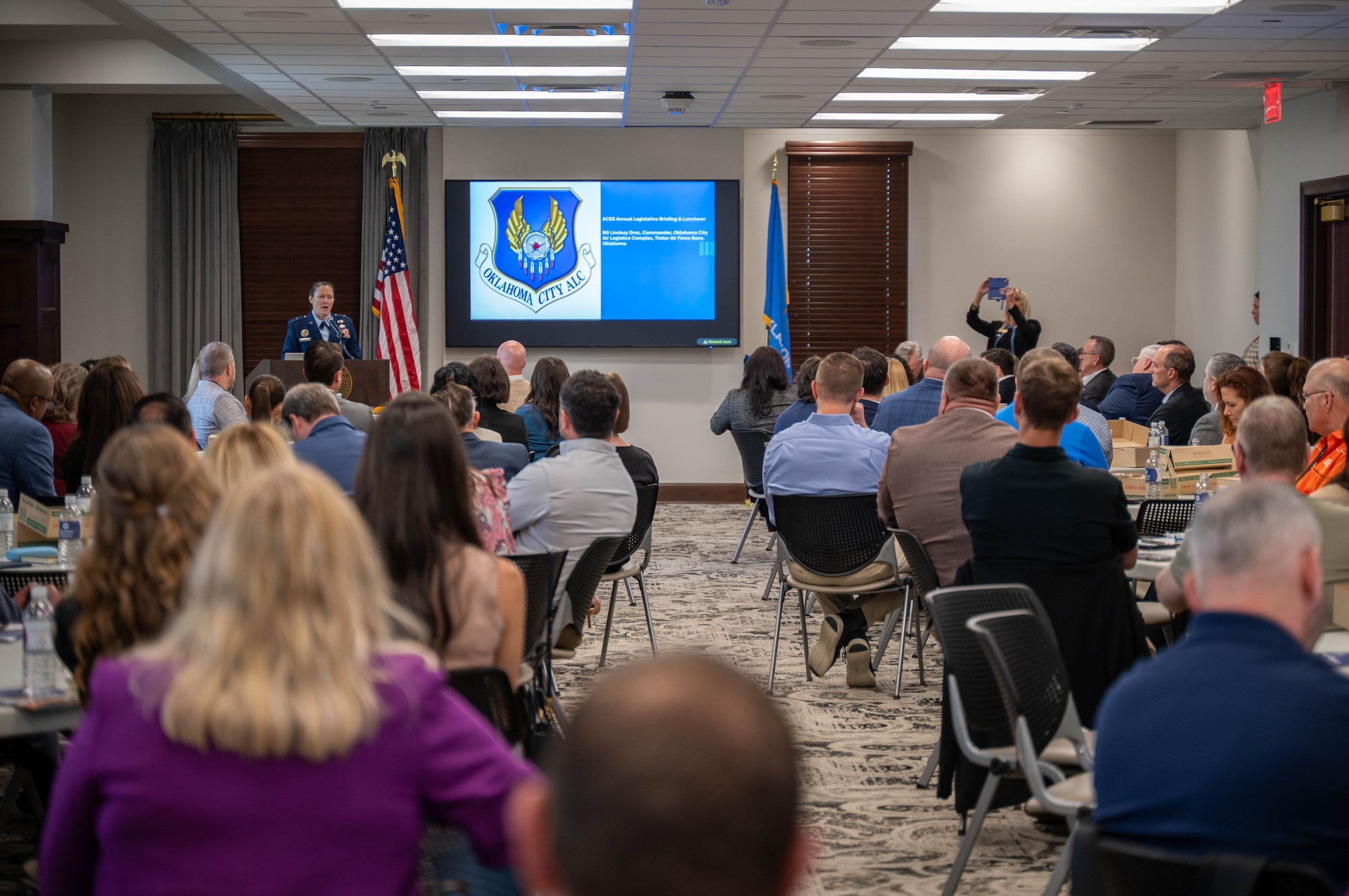 large room of circle tables