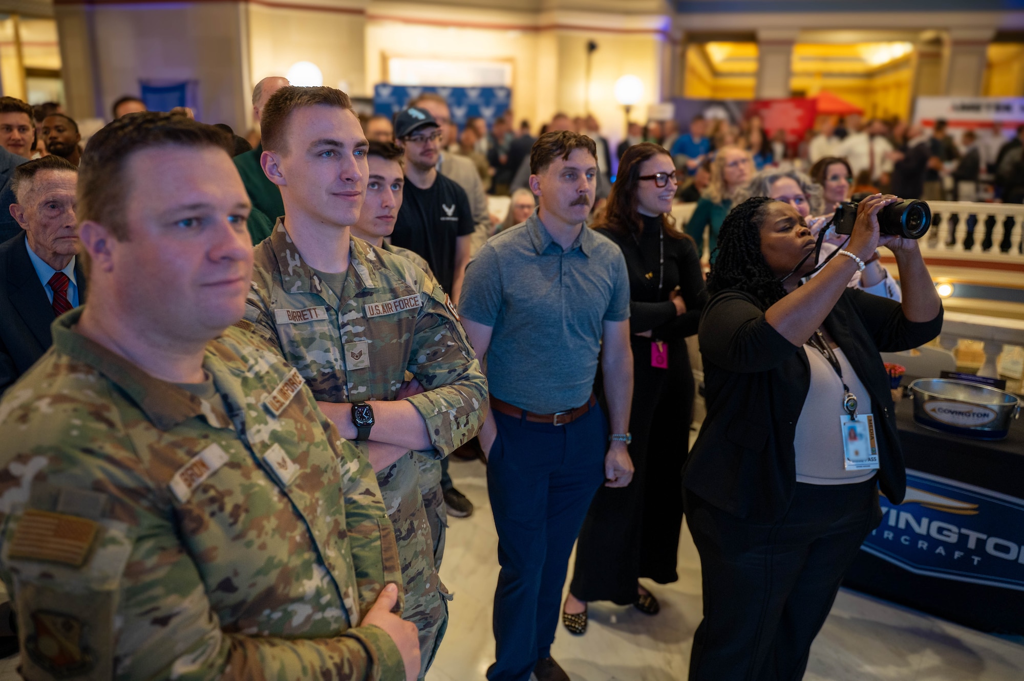 group of people and photographers