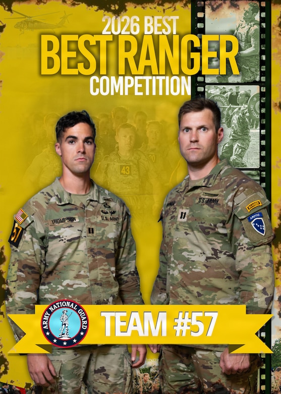 U.S. Army Capt. Erik Gorman, a plans officer with the Alaska Army National Guard, is one of six National Guard Soldiers competing in the 42nd annual Lt. Gen. David E. Grange Jr. Best Ranger Competition, April 10–12, at Fort Benning, Georgia. Representing three two-man teams, National Guard Soldiers are competing alongside 61 teams from across the Army in a grueling three-day event that tests physical endurance, technical proficiency and leadership under pressure. Their participation highlights the National Guard’s readiness, lethality and ability to perform at the highest levels of military excellence.
