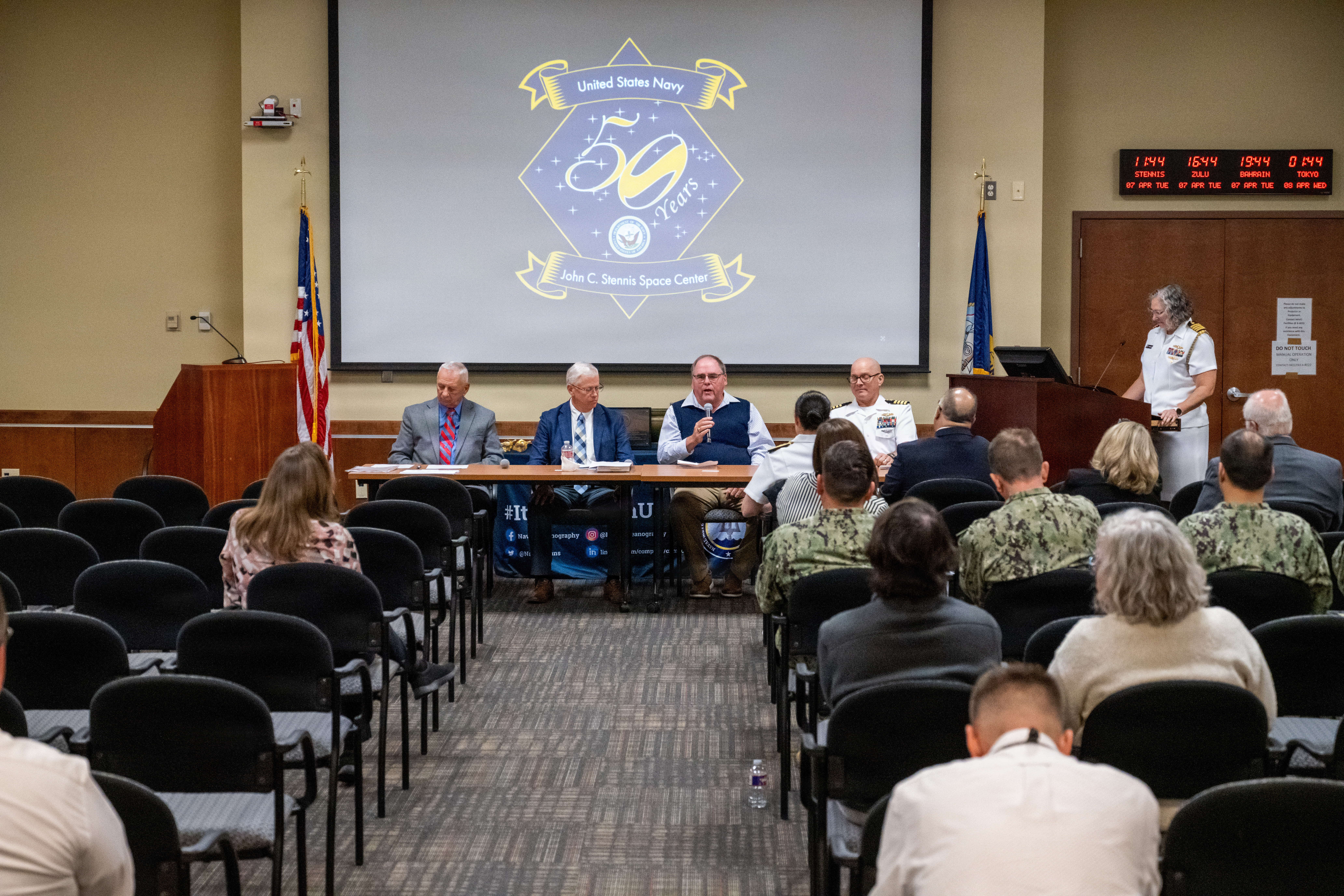 U.S. Navy Commemorates 50 Years at Stennis Space Center