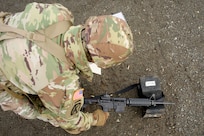 910th Engineer Support Company sharpens marksmanship skills