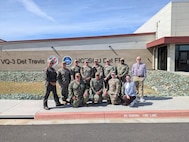 Servicemembers assigned to the Defense Threat Reduction Agency (DTRA) Global Threat Reduction Directorate (GT) and Sailors from U.S. Navy Portfolio Acquisition Executive (PAE) Strategic Systems Programs (SSP) participate in a tour of Fleet Air Reconnaissance Squadron 3 (VQ-3) Detachment Travis as part of a week-long cross-program knowledge transfer March 23-27.  

The week included tours to SSP’s Program Management Office (PMO) Flight Systems’ (SPF) detachment site in California (SPF(S)), Northrop Grumman’s Marine Systems Site, Lawrence Livermore National Laboratories (LLNL), Travis Air Force Base, and the USS Pampanito Museum. 

The  initiative was coordinated by SSP Program Management Office (PMO) Flight Systems’ (SPF) detachment site in  California (SPF(S)), and brought together representatives from across the strategic deterrence enterprise to provide a behind-the-scenes look at the Trident II D5 strategic weapons system (SWS) and the elements that support the nation’s most reliable deterrence capabilities.