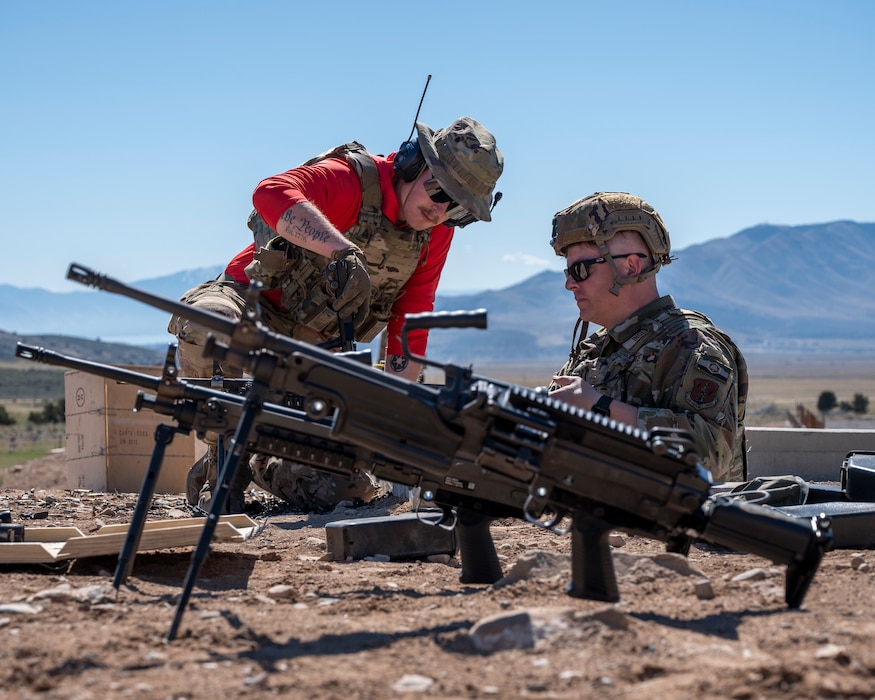 Airmen assigned to the 151st Force Support Squadron Sustainment Services Flight mobilized their field kitchen for the 151st Security Forces Squadron during their two-week annual training for 2026.