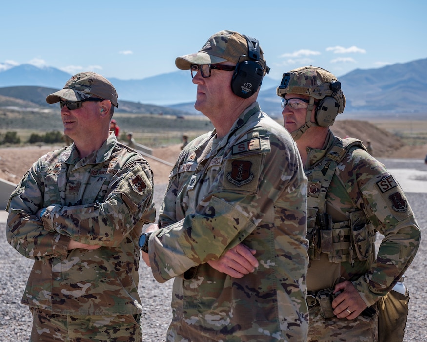 Airmen assigned to the 151st Force Support Squadron Sustainment Services Flight mobilized their field kitchen for the 151st Security Forces Squadron during their two-week annual training for 2026.