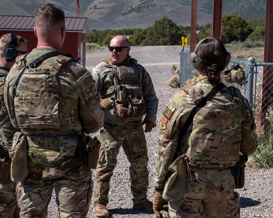 Airmen assigned to the 151st Force Support Squadron Sustainment Services Flight mobilized their field kitchen for the 151st Security Forces Squadron during their two-week annual training for 2026.