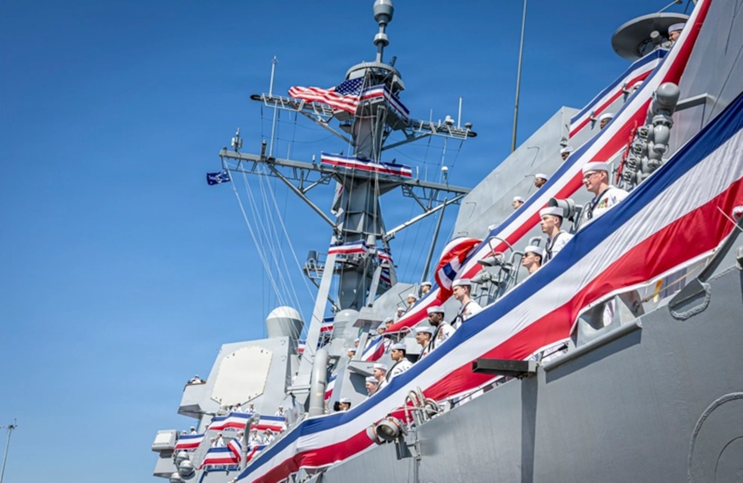 USS Harvey C. Barnum (DDG 124) Commissioning Ceremony