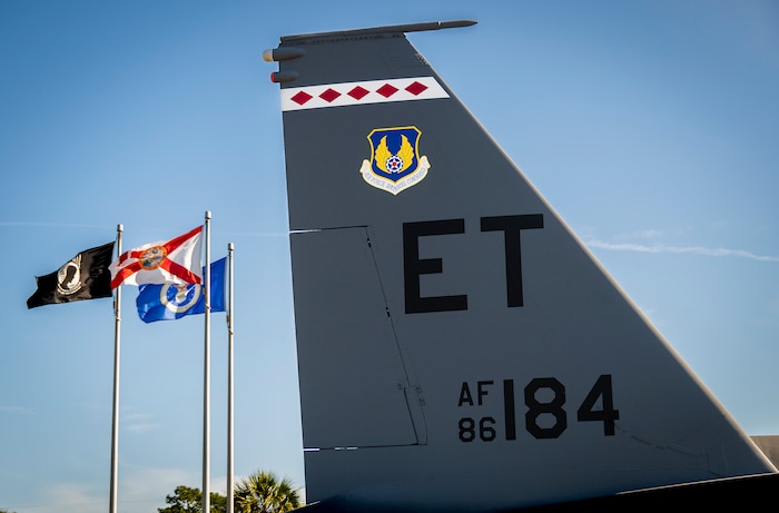First ever Strike Eagle displayed at Eglin