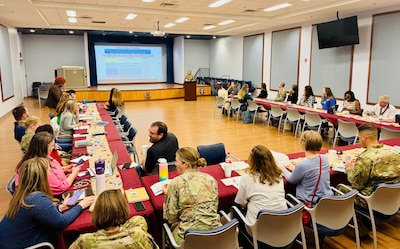 Winn hosted 23 local ABA experts and Humana TRICARE East March 31 to make it easier for our families to get the care they need.
By bringing together our pediatric and EFMP teams with community partners, we’re streamlining the autism care process. 3rd ID Command Sgt. Maj. Donald Durgin joined the talk, stressing that when our families are supported, our Soldiers can stay focused on the mission.
We are committed to building a stronger, more connected network so that we can remain your first choice for your family's care. Learn more at https://winn.tricare.mil/Patient-Resources/Exceptional-Family-Member-Program