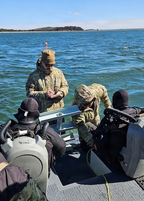 U.S. Navy technicians from Explosive Ordnance Disposal Mobile Unit TWELVE (EODMU-12) and divers from the Royal Canadian Navy (RCN) Fleet Diving Unit Atlantic completed a joint Subject Matter Expert Exchange (SMEE) focused on strengthening Allied undersea capabilities, March 14-21, 2026.