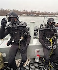 U.S. Navy technicians from Explosive Ordnance Disposal Mobile Unit TWELVE (EODMU-12) and divers from the Royal Canadian Navy (RCN) Fleet Diving Unit Atlantic completed a joint Subject Matter Expert Exchange (SMEE) focused on strengthening Allied undersea capabilities, March 14-21, 2026.