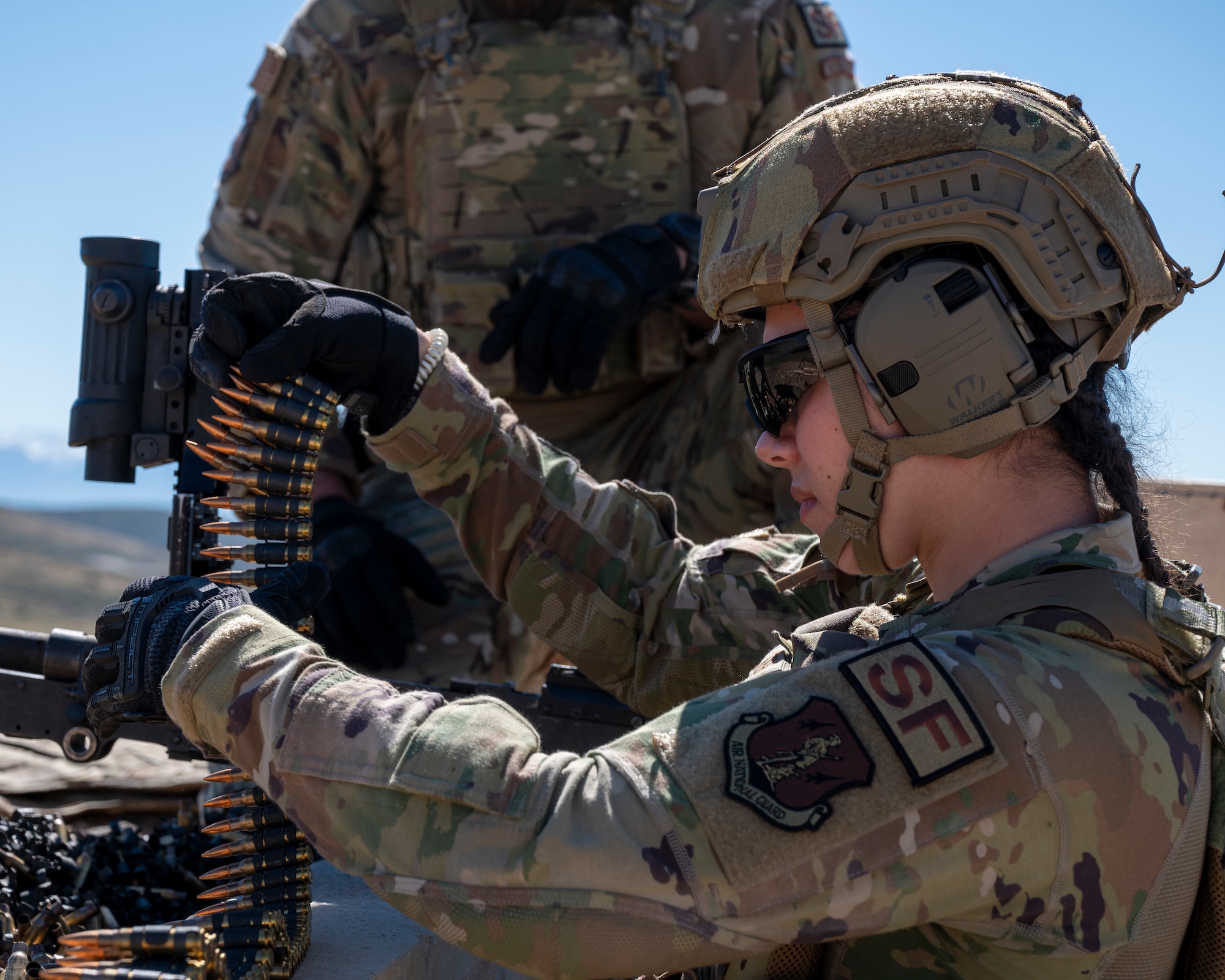 Airmen assigned to the 151st Force Support Squadron Sustainment Services Flight mobilized their field kitchen for the 151st Security Forces Squadron during their two-week annual training for 2026.