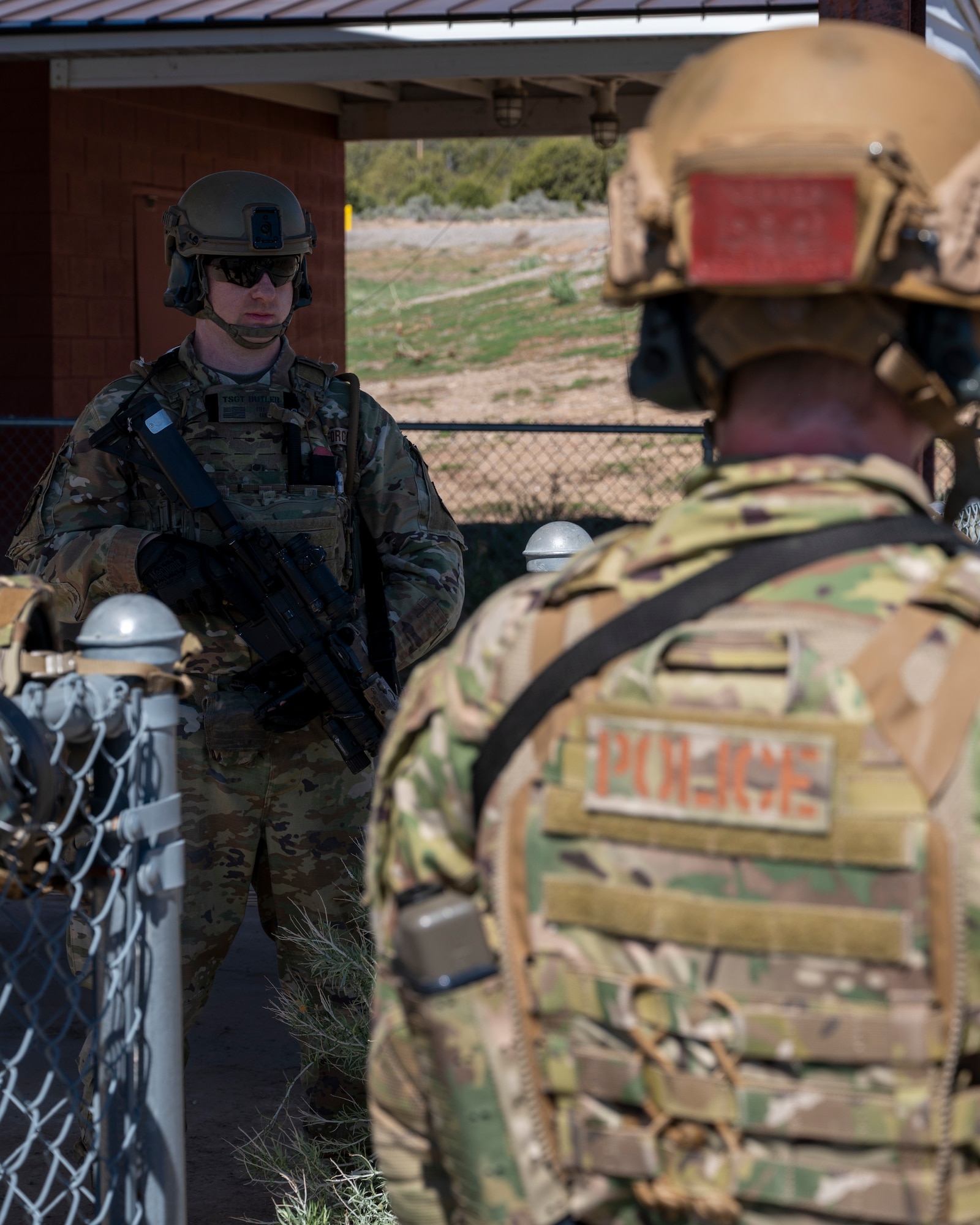 Airmen assigned to the 151st Force Support Squadron Sustainment Services Flight mobilized their field kitchen for the 151st Security Forces Squadron during their two-week annual training for 2026.