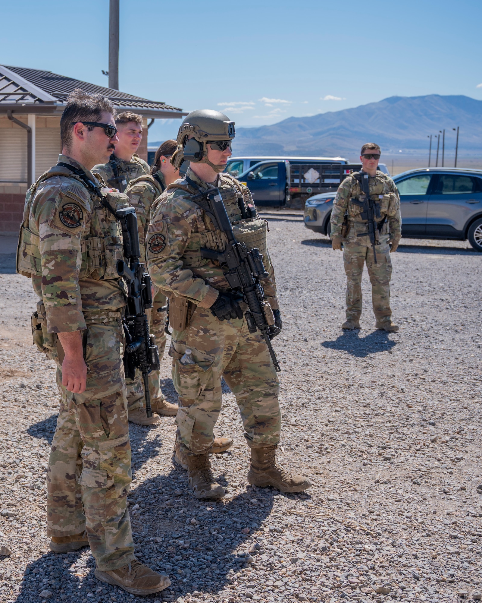 Airmen assigned to the 151st Force Support Squadron Sustainment Services Flight mobilized their field kitchen for the 151st Security Forces Squadron during their two-week annual training for 2026.