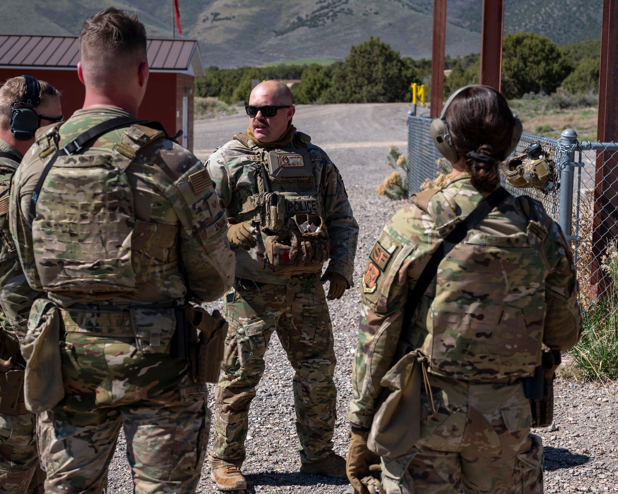 Airmen assigned to the 151st Force Support Squadron Sustainment Services Flight mobilized their field kitchen for the 151st Security Forces Squadron during their two-week annual training for 2026.