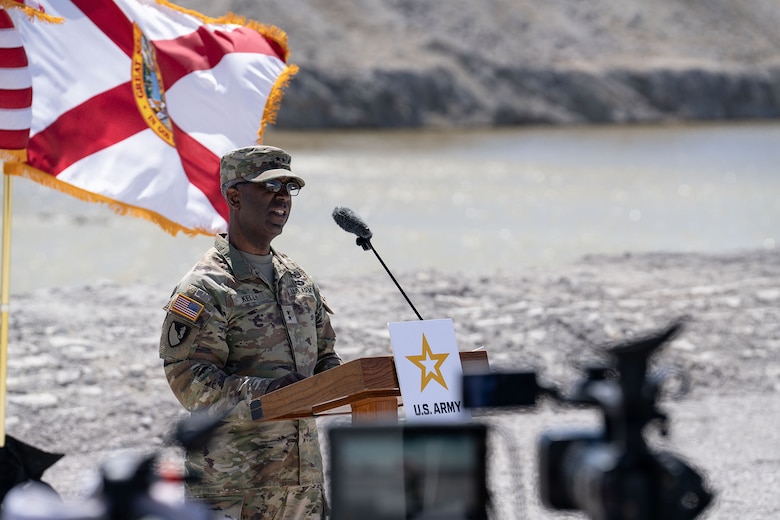 Expedited completion of the EAA Reservoir Project is a prime example of the Building Infrastructure, Not Paperwork initiative in action: to finish nationally significant work with greater effort and emphasis and leverage support from our non-federal partners as a force multiplier for faster delivery. (U.S. Army photo by Brigida I. Sanchez)