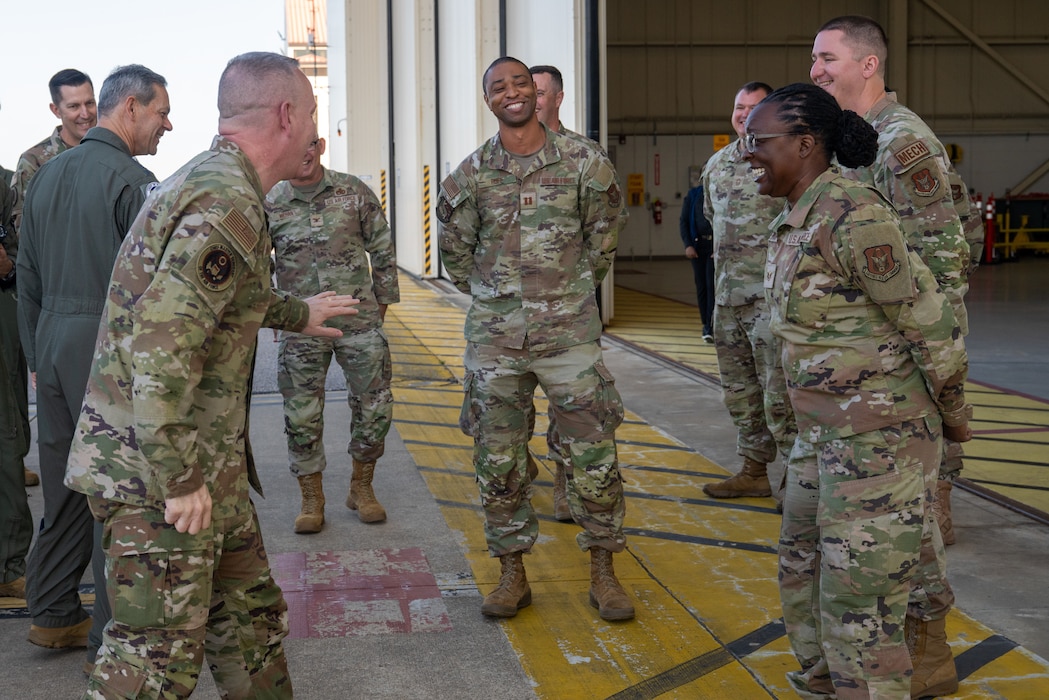 people laugh together