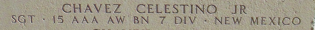 U.S. Army Sgt. Celestino Chavez, Jr.