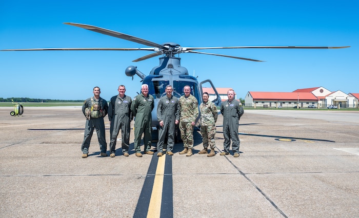 People pose for a photo