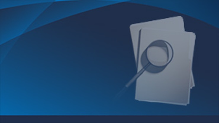 Army CID Records Request -file folders with magnifying glass