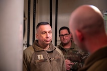U.S. Air Force Maj. Gen. Lyle Drew, director Defense Threat Reduction Agency, takes a tour of a Missile Alert Facility at Minot Air Force Base, North Dakota, March 30, 2026. Lyle was given a tour of the base and learned about the global deterrence mission it serves.