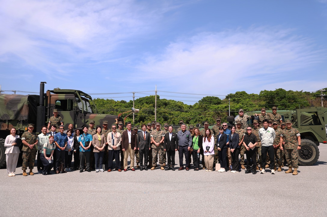 U.S. Marine Corps Maj. Gen. Brian N. Wolford, the commanding general of Marine Corps Installations Pacific hosted a Mayors Symposium at Camp Hansen, Okinawa, Japan, April 8, 2026. This is the third symposium held to provide local mayors and their deputies an opportunity to learn more about the USMC through base tours and briefings. MCIAPC leadership and local mayors also have the opportunity to have open discussions relating to their local communities. Wolford is a native of Maryland.