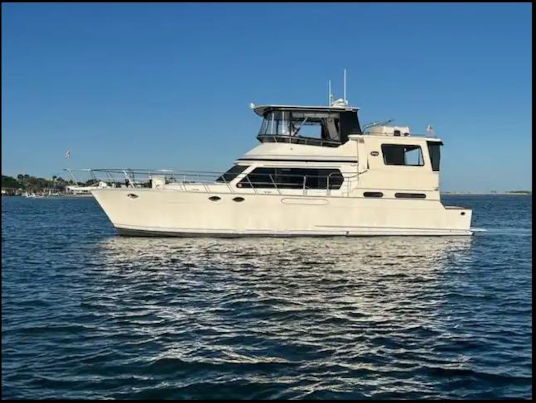 A Coast Guard Station Ponce de Leon boat crew terminates the voyage of an illegal passenger-for-hire operation in Ponce Inlet, Florida, April 11, 2026.