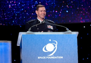 CSO speaks at Space Symposium
