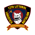 Official Logo for 12th Littoral Logistics Battalion